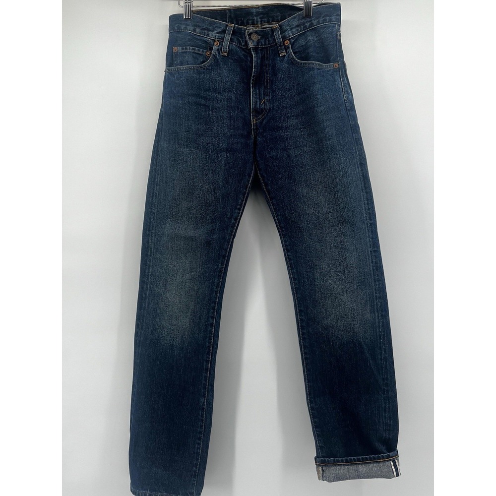 Levi's‎ 1967 505-0217 Regular Fit Red Line Selvedge Jeans Big E Size 28x32
